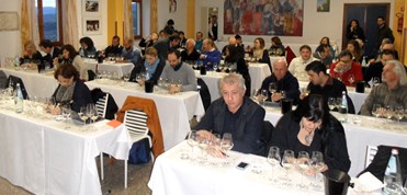 La sala degustazione