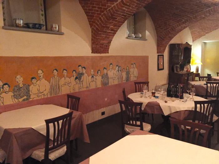 La sala del Cà del Re di Verduno (CN)