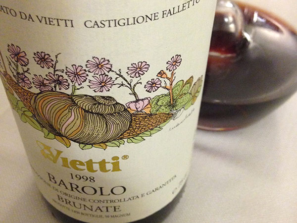 Barolo Brunate 1998 Vietti