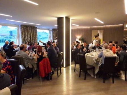 La sala del ristorante di Massimo Camia