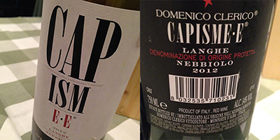 Langhe Nebbiolo Capisme-e 2012 Domenico Clerico