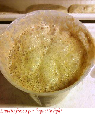 Lievito per baguette light