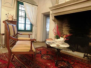 L'angolo con il camino