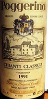 Chinti Classico 1991 - Poggerino