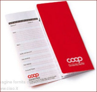 Libretto di Risparmio COOP