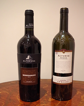 Alturio 2011 e Negroamaro 2011