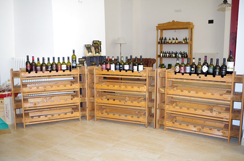 Vini in esposizione
