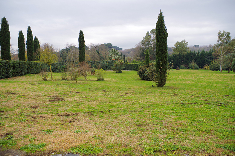 Il parco della tenuta