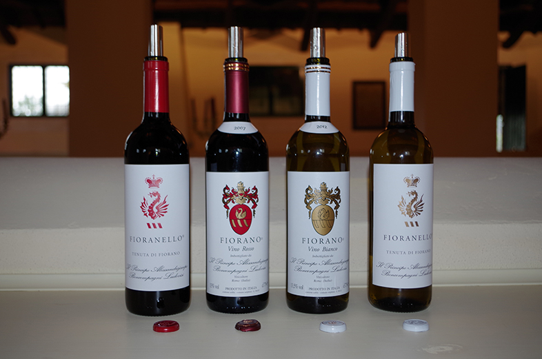 I quattro vini prodotti