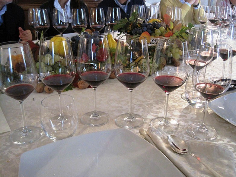 I calici per il pranzo