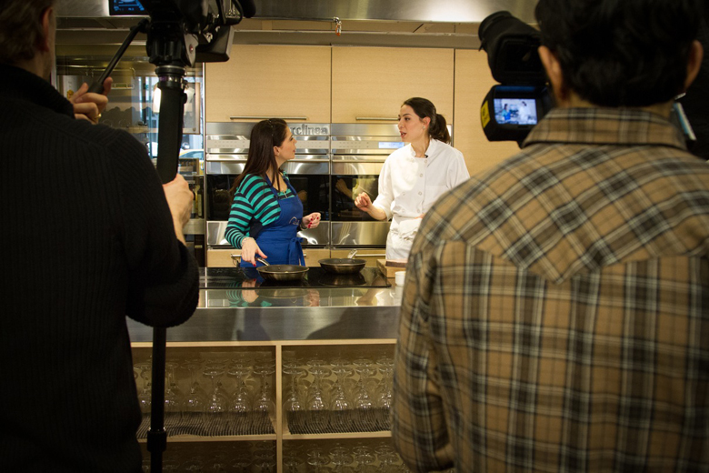 Ornella Fado e la chef Alicia Walter