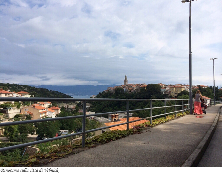 Panorama sulla citt&agrave; di Vrbnick