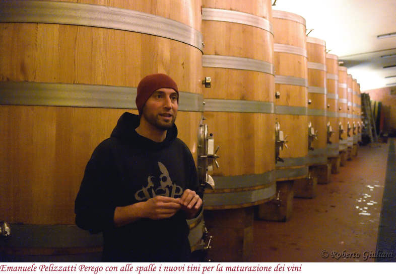 Emanuele in cantina