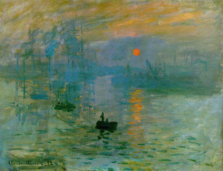 Claude Monet: Impression, soleil levant - 1872
