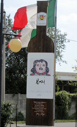 Prima annata 1985 firmata Enrico Baj