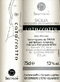 Catarratto 2006 - Barraco