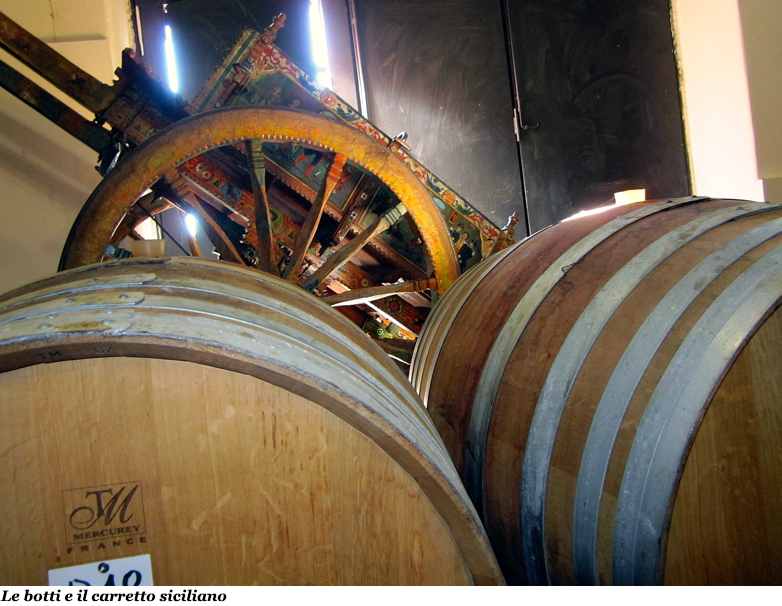 Le botti e il carretto siciliano