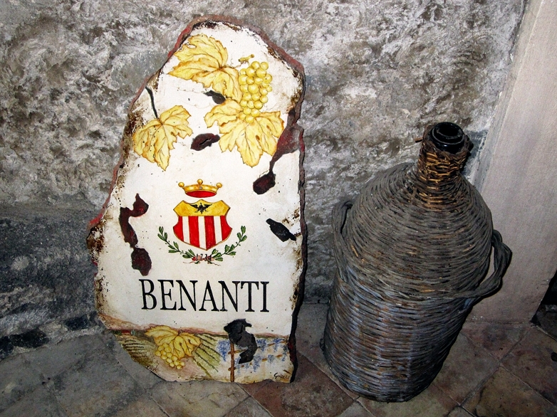 Lo stemma della famiglia Benanti