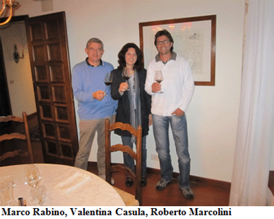 Marco Rabino, Valentina Casula e Roberto Marcolini