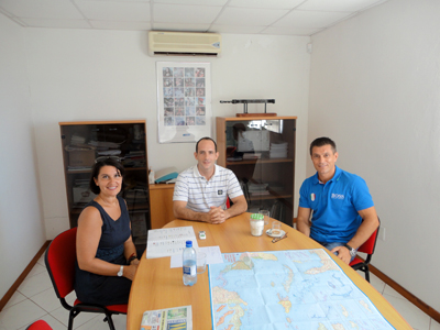 Angelica Montagna durante l'intervista