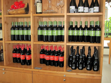 I vini dell'azienda Conte