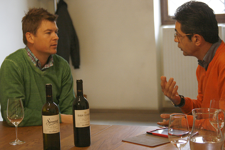 Harald Schraffl e Luciano Pavesio