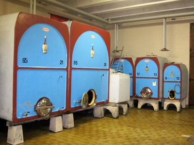 Le vasche in cemento