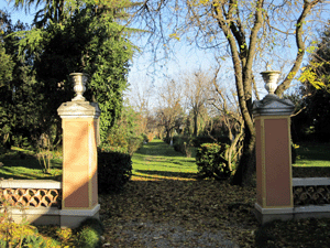 L'ingresso all'azienda Mas