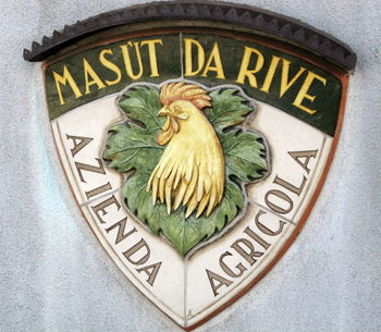 Lo stemma di Masut da Rive