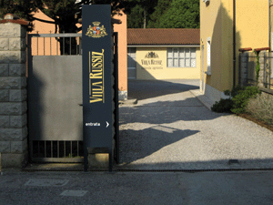 Ingresso azienda Villa Russiz