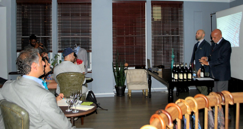 Il momento della presentazione