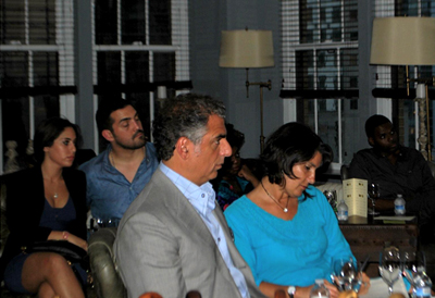 Angelica Montagna prende appunti