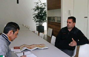 Andreas Prast e Luciano Pavesio