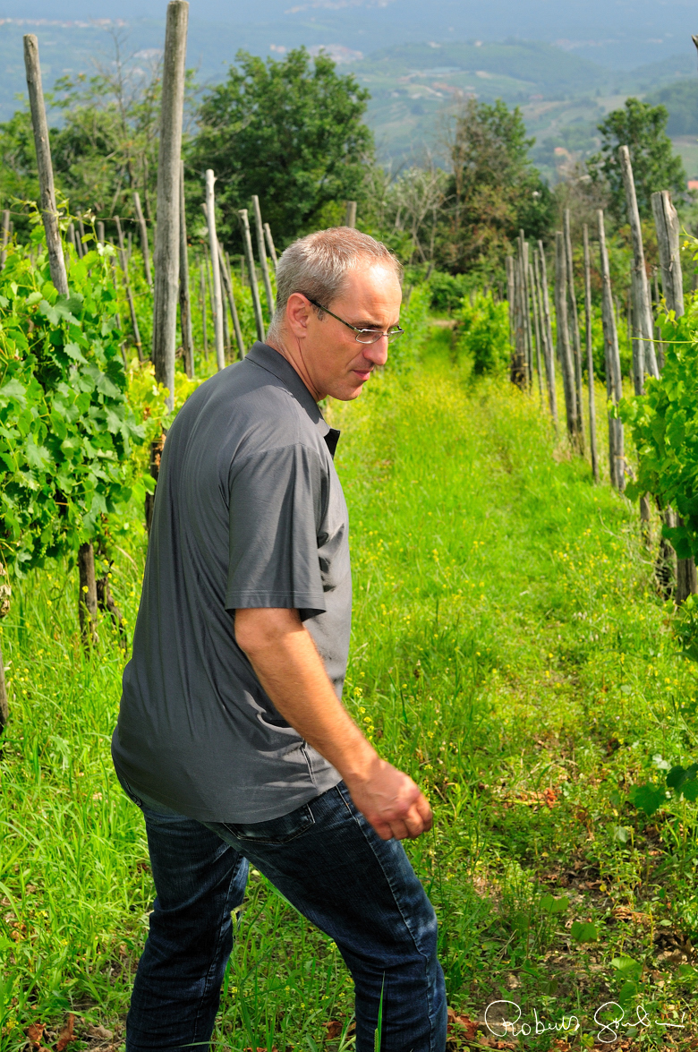 Raffaele Troisi fra i filari di grco