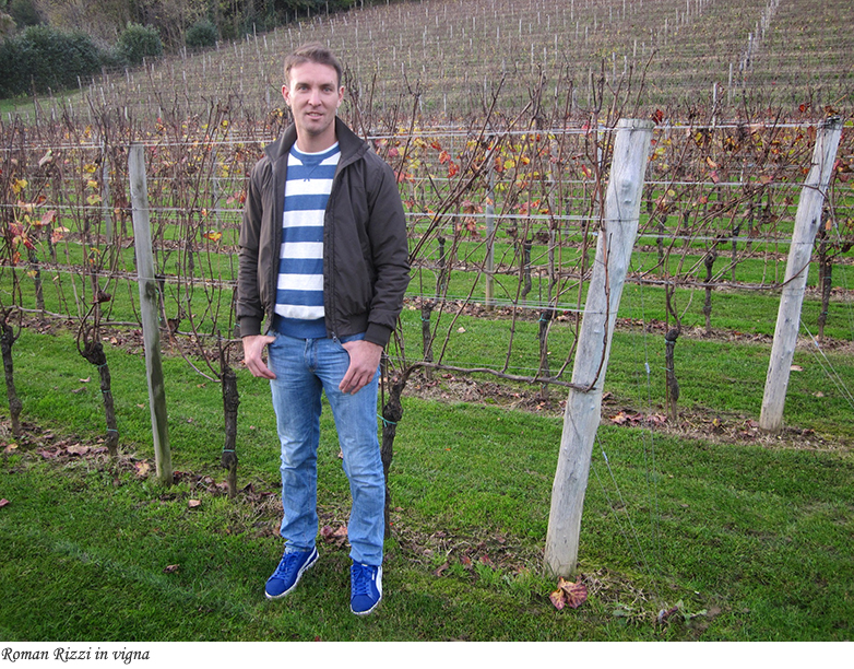 Roman Rizzi in vigna
