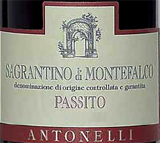 Sagrantino di Montefalco Passito dell'azienda Antonelli San Marco di Montefalco (PG)