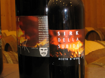 L'aceto di Josko Sirk