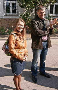 Sissi March e Christian Gschnell