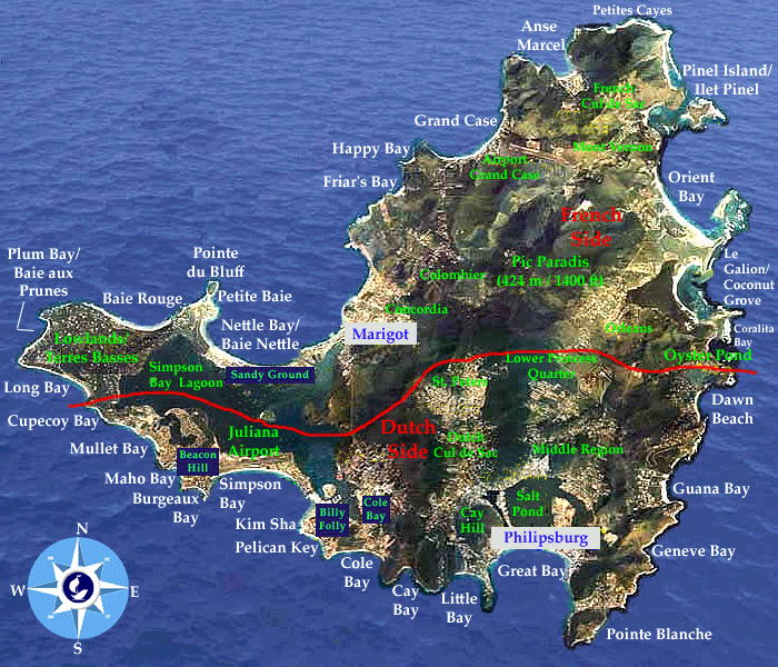 Mappa Sint Maarten