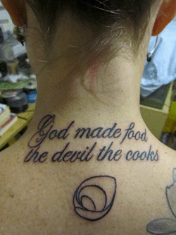 Il tattoo di Leonora Rinaldi