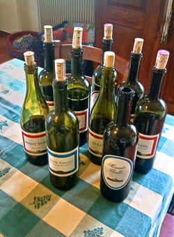 Vallarom: i vini degustati