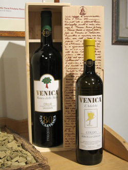 Sauvignon Ronco delle Mele e Ribolla Gialla L'Adelchi