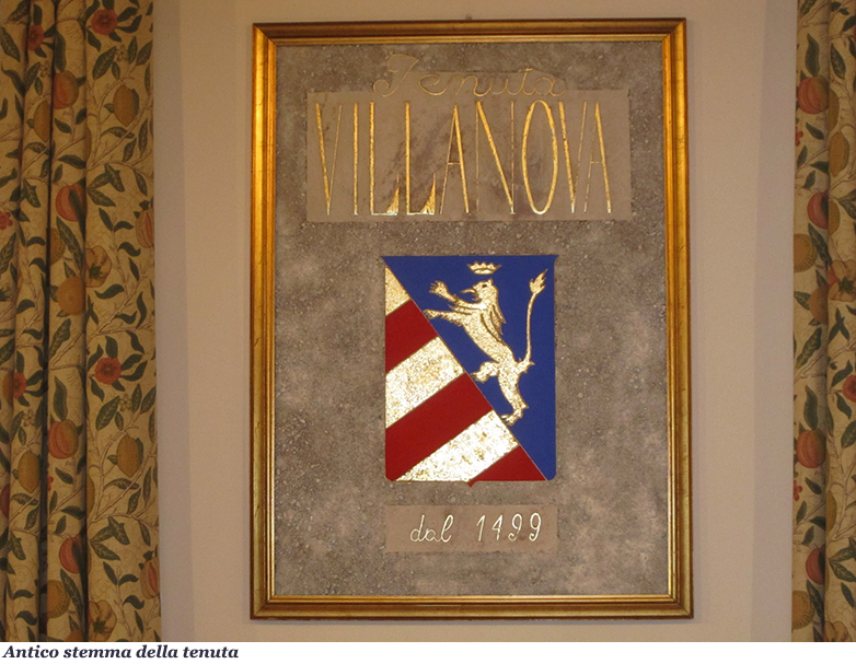 Antico stemma della Tenuta Villanova