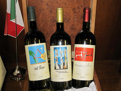 Etichette di Vino della Pace