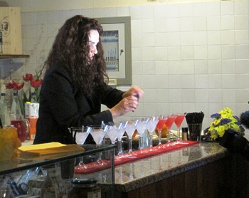 Caterina Lasagna prepara il "Cuore italiano"