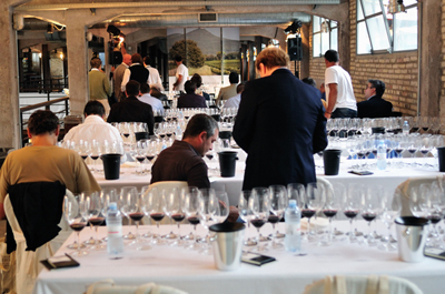 Officine Farneto, la degustazione