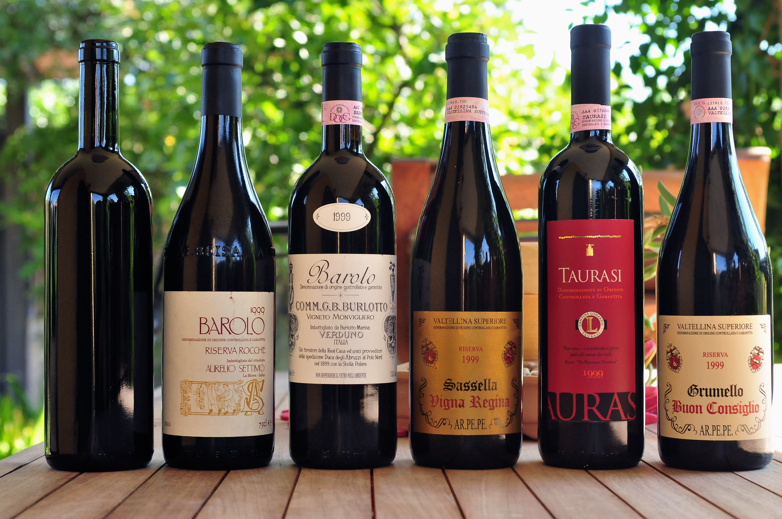 I vini in degustazione