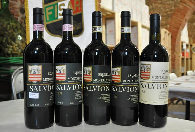 Verticale Brunello di Montalcino Salvioni