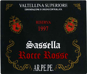 Valtellina Superiore Sassella Rocce Rosse Riserva 1997 - AR.PE.PE.