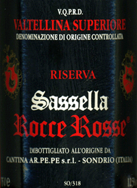 Valtellina Superiore Sassella Rocce Rosse Riserva 1996 - AR.PE.PE.